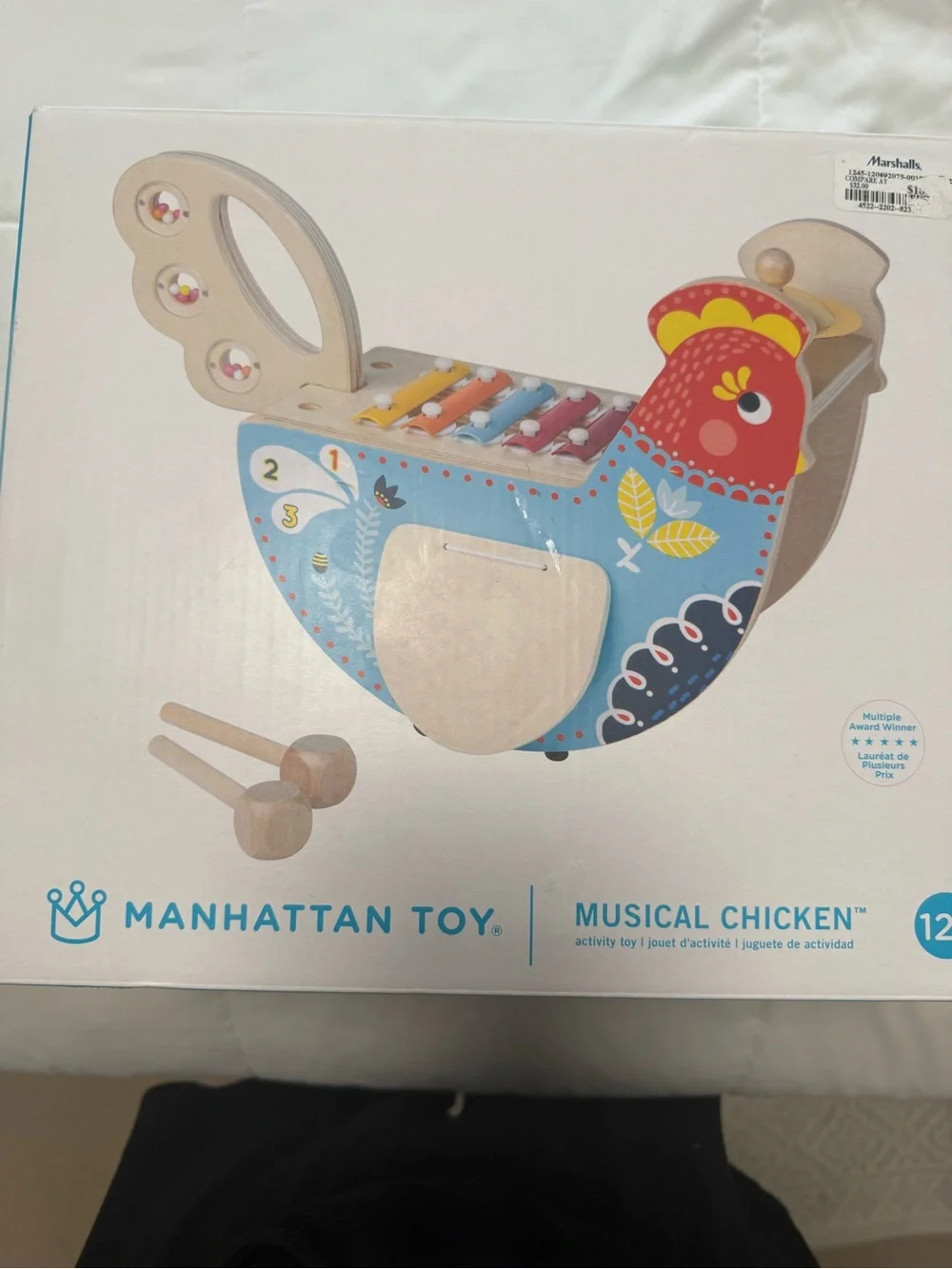 NIB- Manhattan Toy Musical Chicken Xylophone -